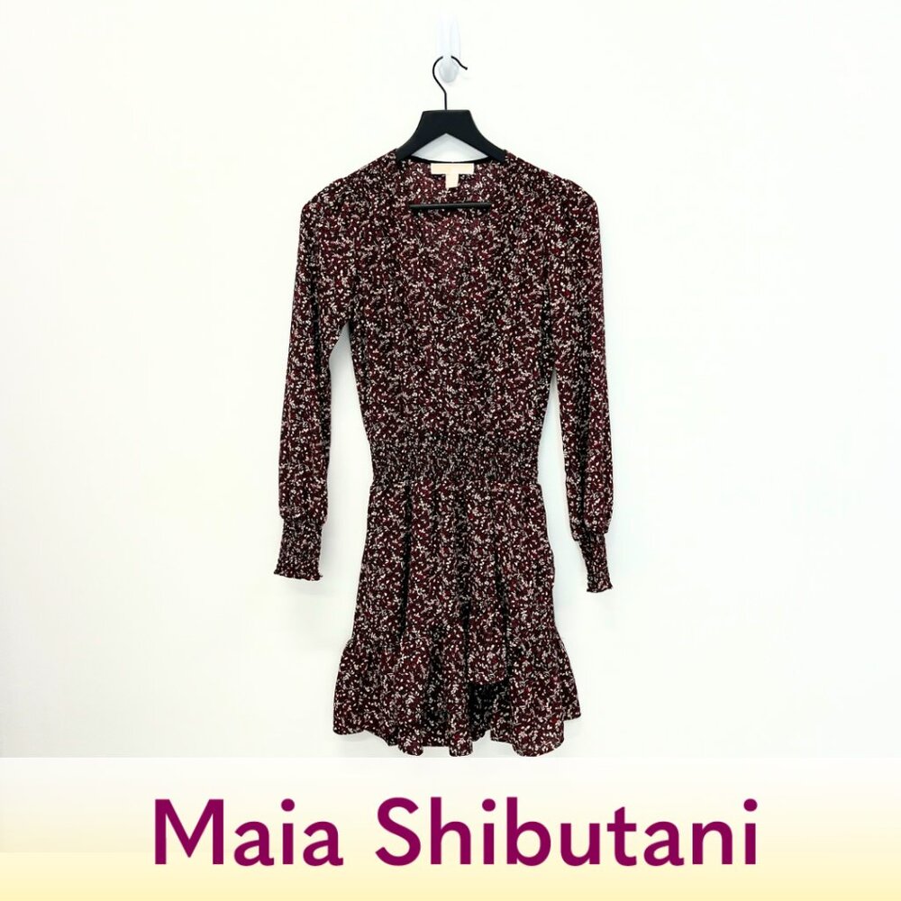 Michael Kors Mini Red Floral Dress